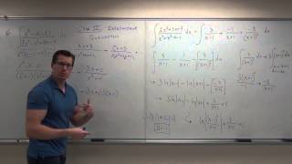 Calculus 2 Lecture 74 Integration By Partial Fractions [upl. by Seana]