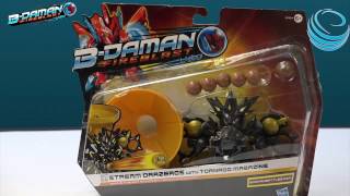 BDaman Fireblast BD66 Stream Drazeros with Tornado Magazine UnboxingReview [upl. by Diraf]