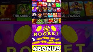 ROOBET PROMO CODE ➡️4BONUS⬅️ UP TO 200 DAILY roobet code [upl. by Amehsyt]