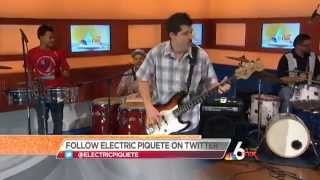 Electric Piquete live on NBC6 quotIn the Mixquot 030813 [upl. by Aizan6]