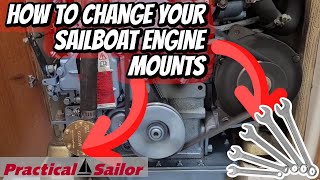 How To Change Your Sailboat Engine Mounts [upl. by Maddeu]