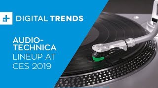 AudioTechnica Lineup  Hands On at CES 2019 [upl. by Marna529]