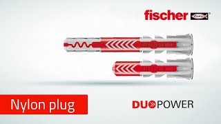 Nylon plug DUOPOWER de krachtige alleskunner Nu ook verkrijgbaar in lange versie [upl. by Rosemari887]