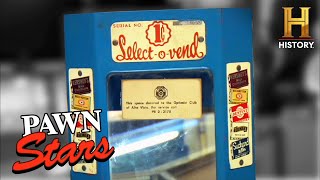 Pawn Stars Old Candy Machine Makes Chumlee Hungry Season 3 [upl. by Nwahs]