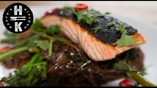 Teriyaki Salmon with Soba Noodles [upl. by Daffodil]