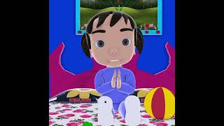 Chanda Mama Door Ke shorts Video hindirhymes nurseryrhymes kids Shorts hindi kidssong [upl. by Ariam]