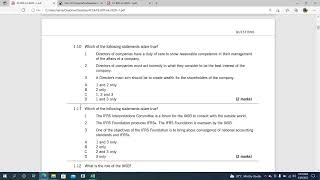 Acca F3 BPP Exam kit Solution chapter 1 [upl. by Eelahc]