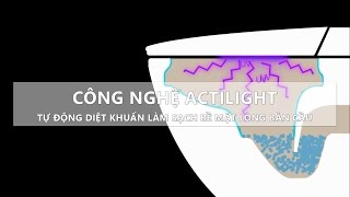 Công nghệ Actilight  Neorest Auto toilets  Kidoasa [upl. by Airehtfele]