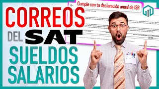 Correos masivos del SAT llegan a personas de Sueldos y Salarios [upl. by Eniluqaj200]