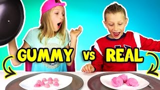 GUMMY vs REAL FOOD 3 [upl. by Schechinger763]