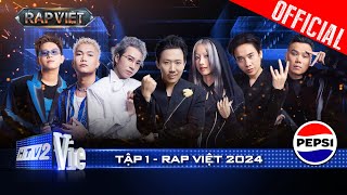 Rap Việt 2024 Tập 1 Khai hỏa vòng chinh phục cùng dàn thí sinh bứt phá không giới hạn [upl. by Nigle]