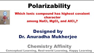 Predict Covalent Character NaCl MgCl2 AlCl3  Polarizability  Fajans Rule neetpreparation [upl. by Ainak]