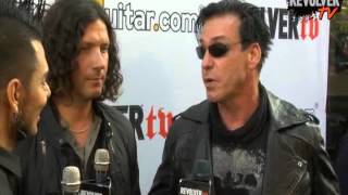 Rammstein  Interview USA Revolver TV 2042011 [upl. by Nnylidnarb]