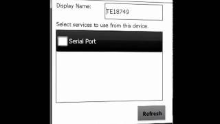 Pairing Motorola ES400MC65 Windows Mobile 65 to DataMax ONeil MF2te Printer [upl. by Hedvig177]