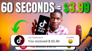 Make 399 Every Mins Watching TikTok Ads YouTube Ads amp Google Ads  Make Money Online Step By Step [upl. by Kanal101]