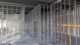 Metal Stud Framing Free Floating Walls [upl. by Eliot]