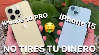 iPhone 15 vs iPhone 14 Pro ✅ Cuál debes comprar [upl. by Asirram]