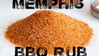 Memphis Dry Rub  BBQ Rub Recipes 1 [upl. by Anesor]