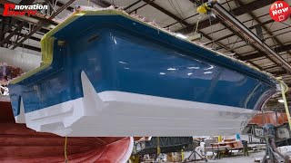 Boat Manufacturing Process from Start to Finish [upl. by Seabury]