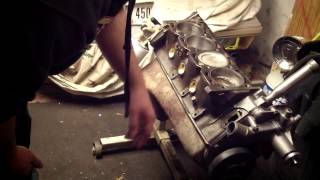 1979 Olds 403 Update Complete short block J head porting info [upl. by Bone874]