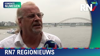 Roestende Waalbrug doet stof opwaaien  RN7 REGIONIEUWS [upl. by Audra121]