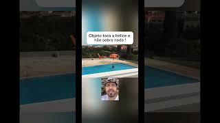 Helicóptero usando piscina no combate ao incenso short shorts [upl. by Ztnahc]