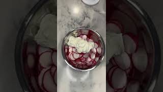 Quick amp Easy Radish Salad Recipe radishsalad easyrecipe quickmeals [upl. by Takakura]