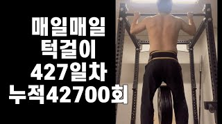 누적42700회매일매일 턱걸이 427일차 [upl. by Carita]