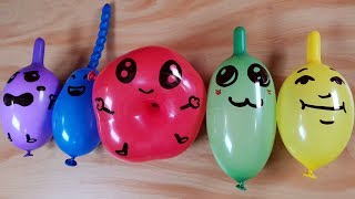 Making Crunchy Slime with Funny balloons 6 Satisfying Slime video [upl. by Daria]