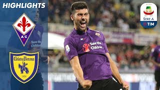 Fiorentina 61 Chievo  I Viola sorpassano il Chievo con 6 reti  Serie A [upl. by Rusert]