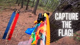 Ultimate CAPTURE THE FLAG Gel Blaster War  Oakley Entertainment [upl. by Eliathas]