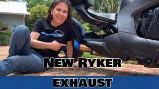 How to Install the New Brannon King Exhaust on a Can Am Ryker amp Review [upl. by Igiul]