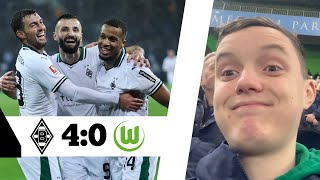 KANTERSIEG überragende STIMMUNG Gladbach vs Wolfsburg  Bundesliga Spieltag 11  STADION VLOG [upl. by Atinnek143]