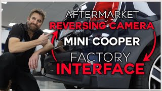 2023 Mini Cooper Factory Style Aftermarket Reversing Camera Installation [upl. by Maise]