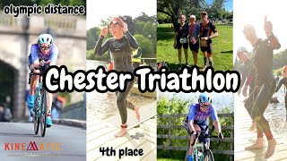 RACE  Chester Olympic Triathlon  4th place [upl. by Libove]