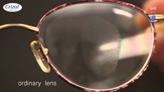 Crizal Lens vs Ordinary Lens Smudge Test [upl. by Norrad517]