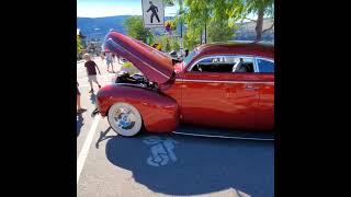 Cool red retro cars in Penticton [upl. by Sundstrom]