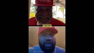 Shannon Briggs and rampage jackson agree to a fight in a boxing ring [upl. by Helli74]