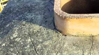 How to Repair a Cracked Chimney Capwmv [upl. by Kinemod]