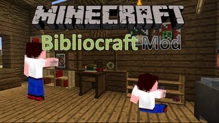 Minecraft 152 Mody  BiblioCraft Uporządkuj swoje książki i nie tylko [upl. by Laughton]