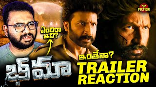 Bhimaa  Official Trailer Reaction  Gopichand  A Harsha  Ravi Basrur  Sri Sathya Sai Arts [upl. by Valentine383]