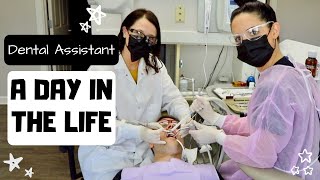 A Day In The Life Of A Dental Assistant [upl. by Earazed]