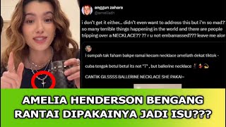 AMELIA HENDERSON BENGANG RANTAI DIPAKAINYA DIKATAKAN MENYERUPAI BENTUK SALIB [upl. by Aylmar]