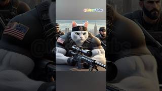 The white CAT battle for his dad and took Revenge🎖️cat catstory shortvideo [upl. by Jany]