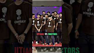 IItians vs doctors 💥 engineer roasters ⚡😎in second 🔥 roasted doctor neet iit engineering 💥😎❤️ [upl. by Aisorbma]