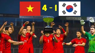 PES 19 ASIAN CUP VIỆT NAM ĐÁNH BẠI KOREA LÊN NGÔI VÔ ĐỊCH [upl. by Selda]