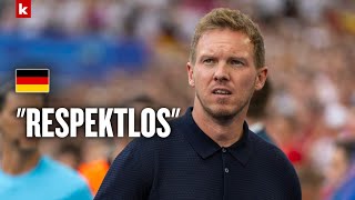 Nagelsmann wird wegen Rotation deutlich „Das Respektloseste was du machen kannst“ DFB [upl. by Arayk34]