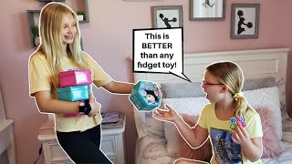 Francesca Surprises Leah With The Toy That Beats All Fidgets [upl. by Ocnarf]