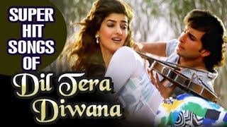 Dil Tera Deewana 1996 HIndi Movie  All Songs Collection  Saif Ali Khan Twinkle Khanna [upl. by Pickett]