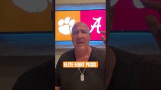 Elite Eight Picks Clemson vs Alabama College Basketball NCAA Tournament Game Today [upl. by Eisned]